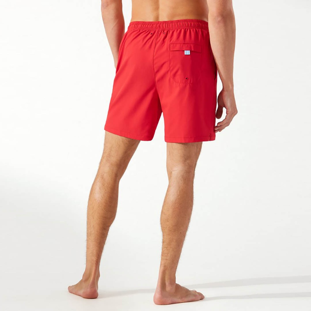 Tommy Bahama Naples Shore 6-Inch Swim Trunks in Boomerang Red