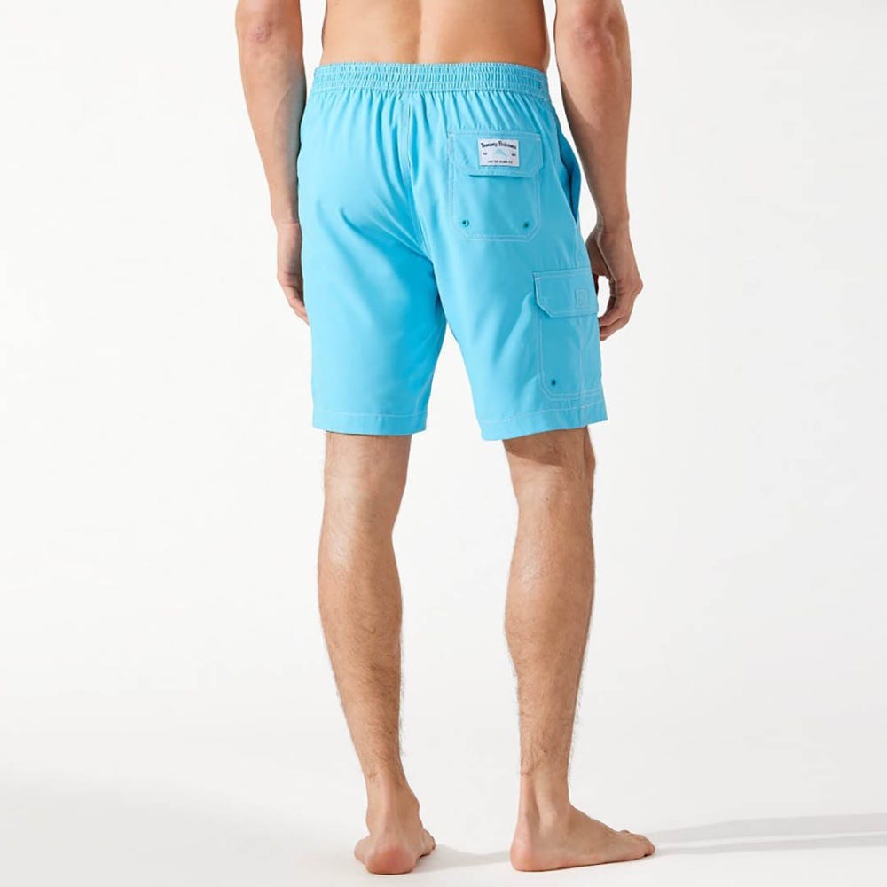 Tommy Bahama Baja Harbor 9-Inch Board Shorts in Turquoise Haze