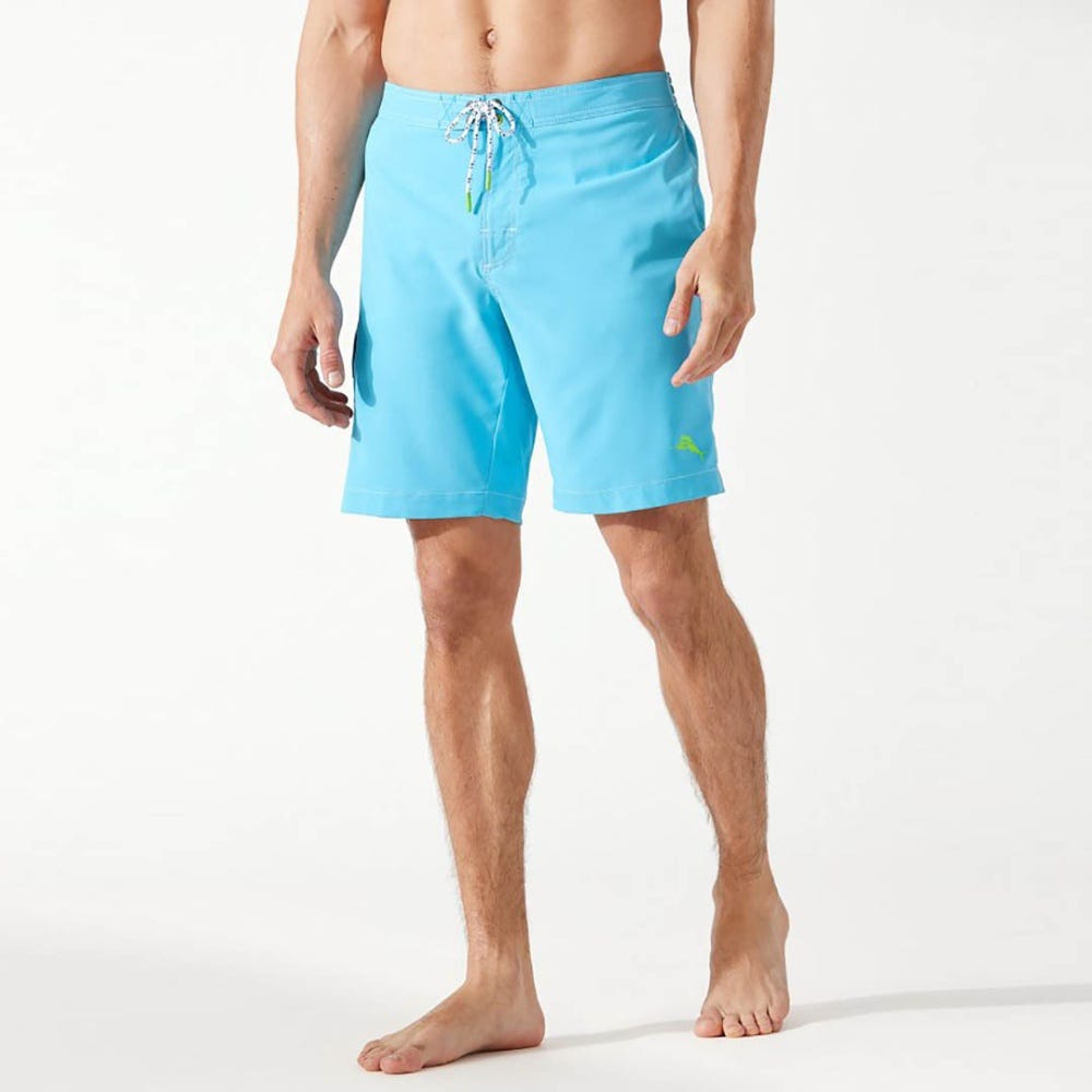 Tommy Bahama Baja Harbor 9-Inch Board Shorts in Turquoise Haze