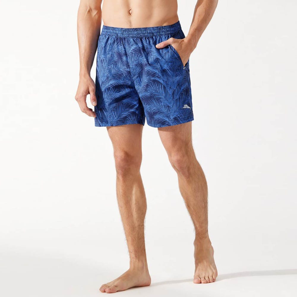 Tommy Bahama Naples Frondly Reminder IslandZone 6-Inch Hybrid Shorts in Bright Cobalt