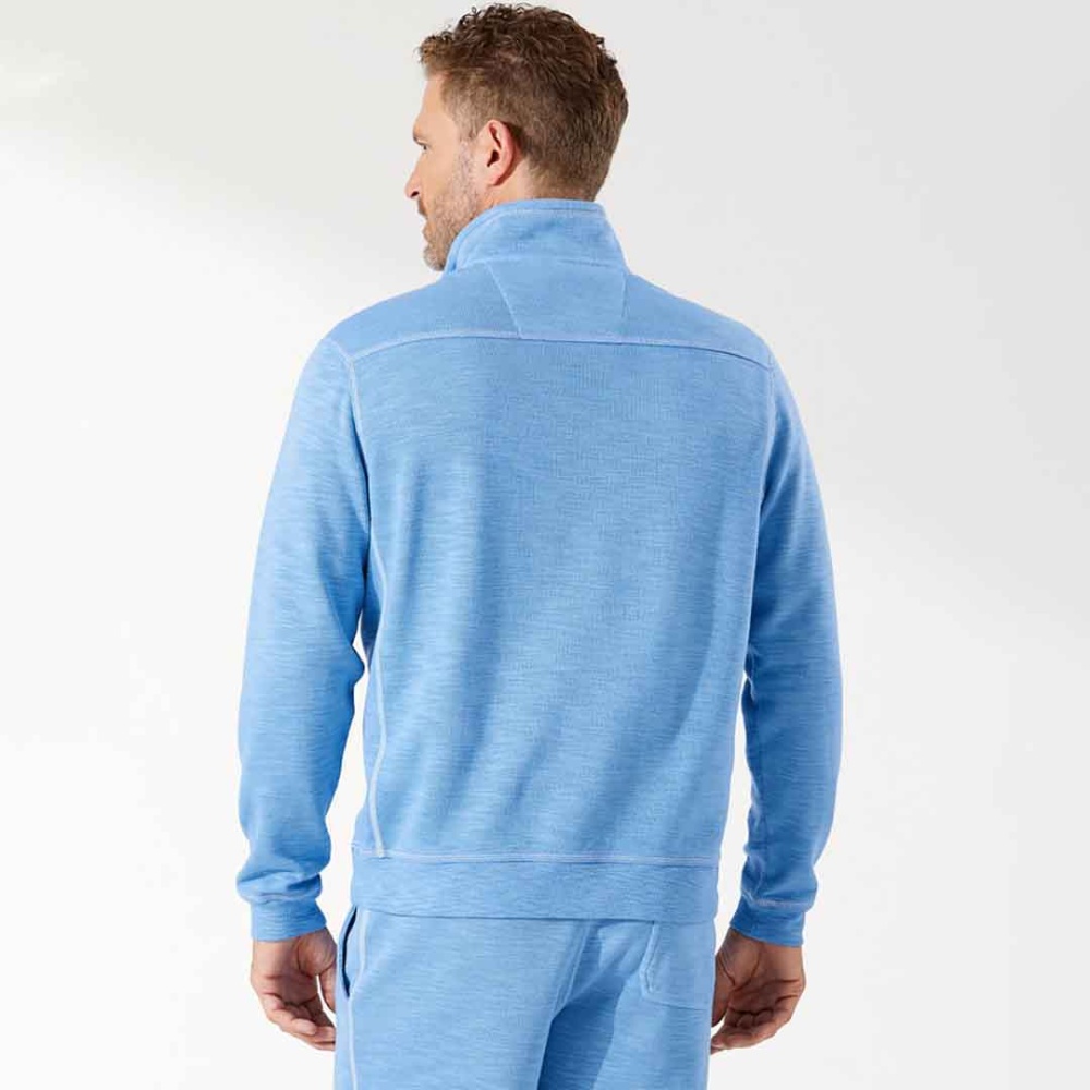 Tommy Bahama Tobago Bay Half-Zip Sweatshirt in Mountain Bluebell