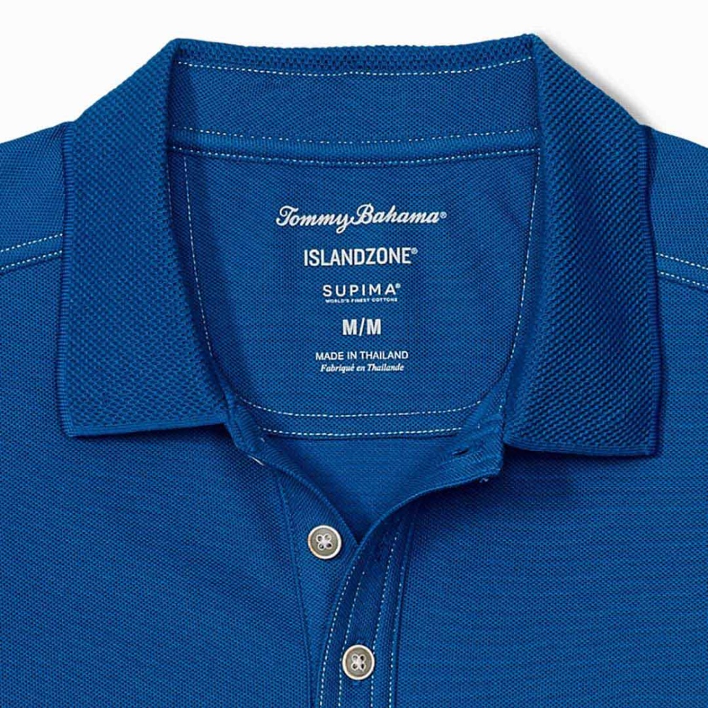 Tommy Bahama Emfielder Islandzone Polo in Cobalt Sea