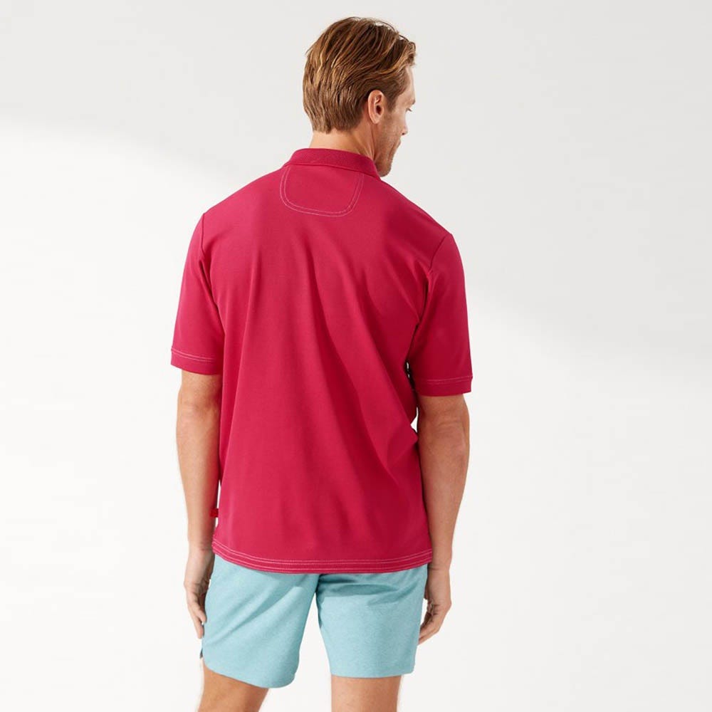 Tommy Bahama The Emfielder IslandZone® Polo in Java Red