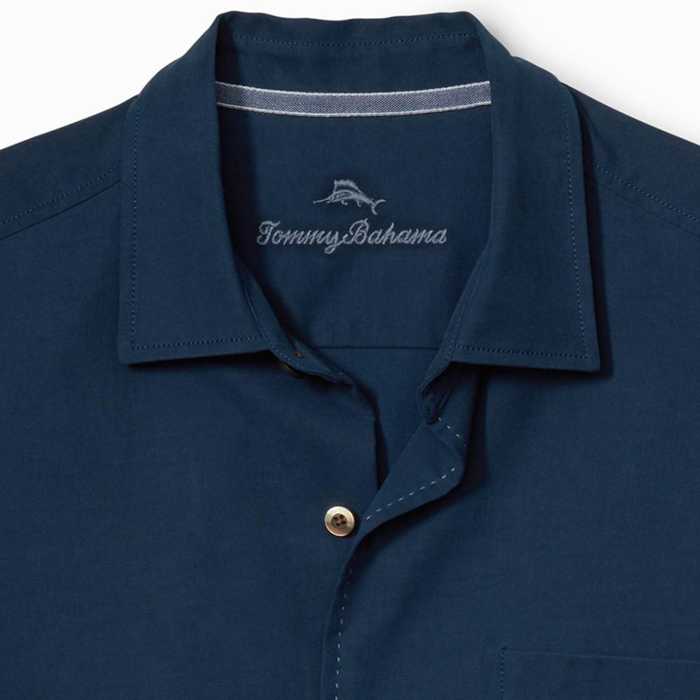 Tommy bahama catalina twill shirt black sale