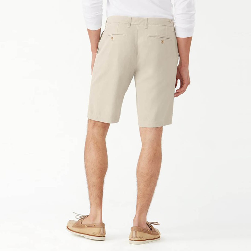 Tommy Bahama Havana Herringbone 10.5-Inch Shorts in Khaki Sands