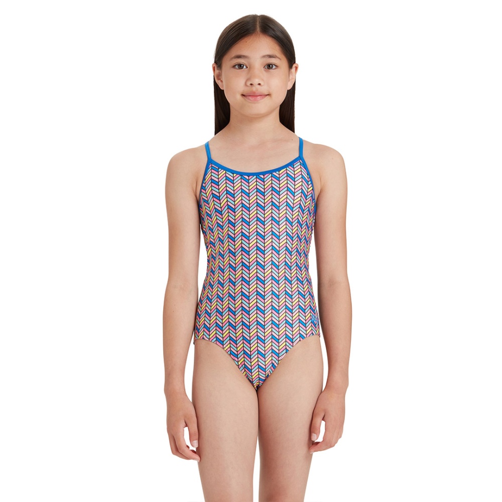 Zoggs Memphis Sprintback One Piece Swimsuit in Multicolour