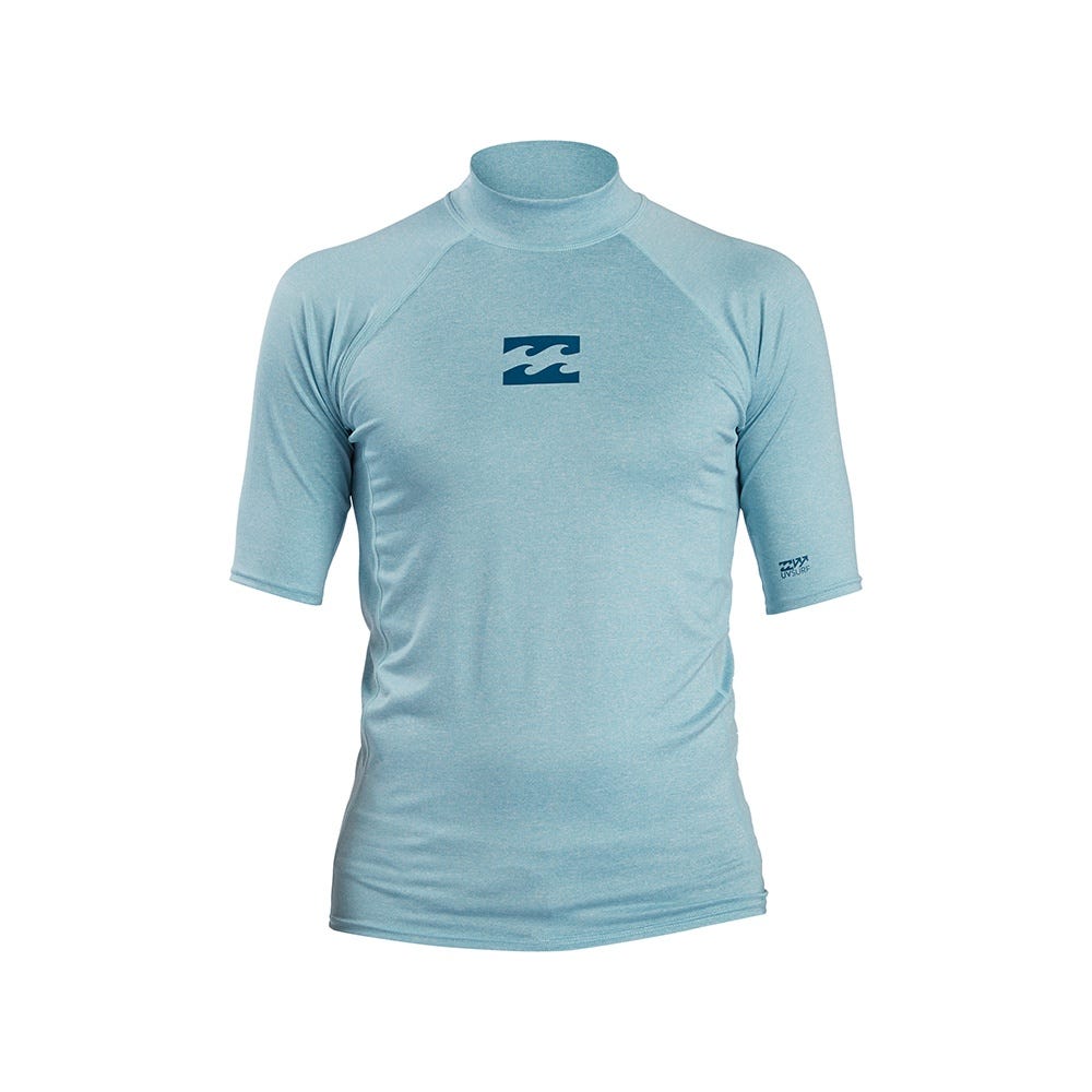 All Day Wave Performance Fit Short Sleeve Rash Guard - Men
