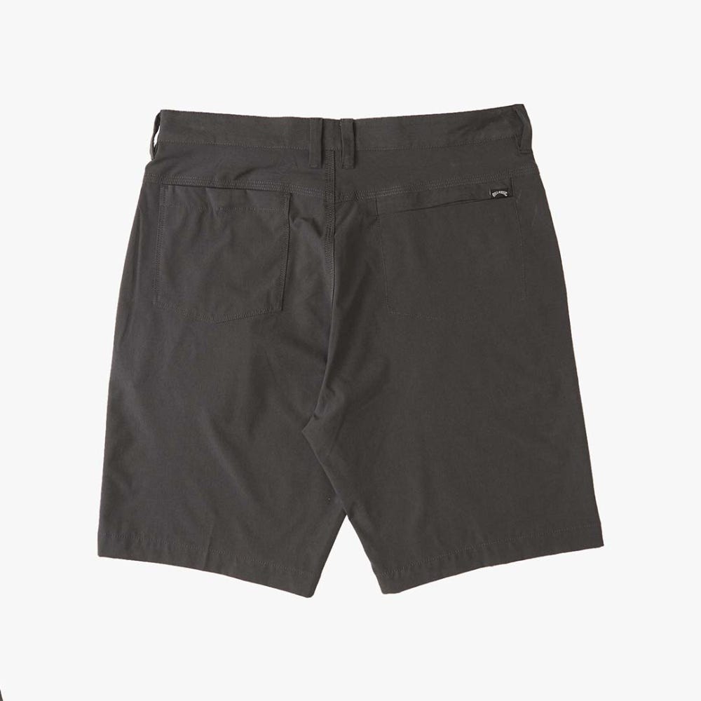 Billabong Surftrek Heathe M Walk Shorts In Charcoal Heather