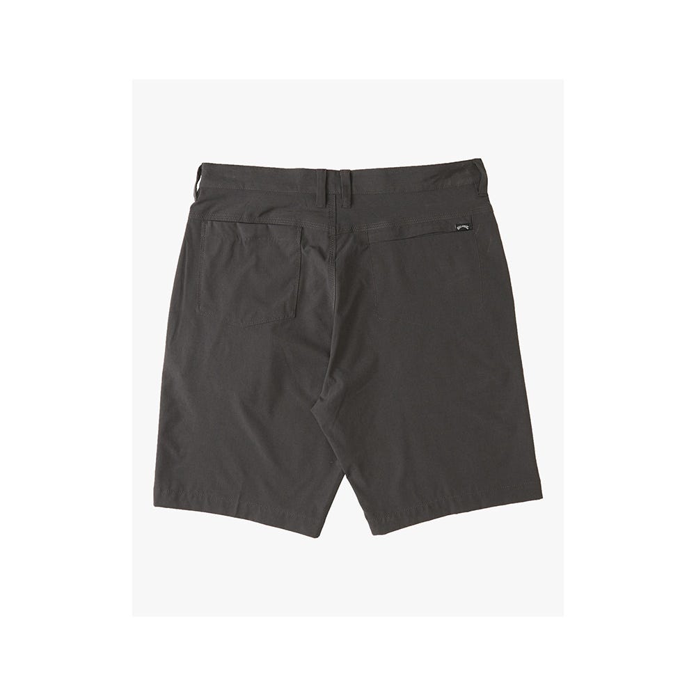 Billabong Surftrek Heathe M Walk Shorts In Charcoal Heather