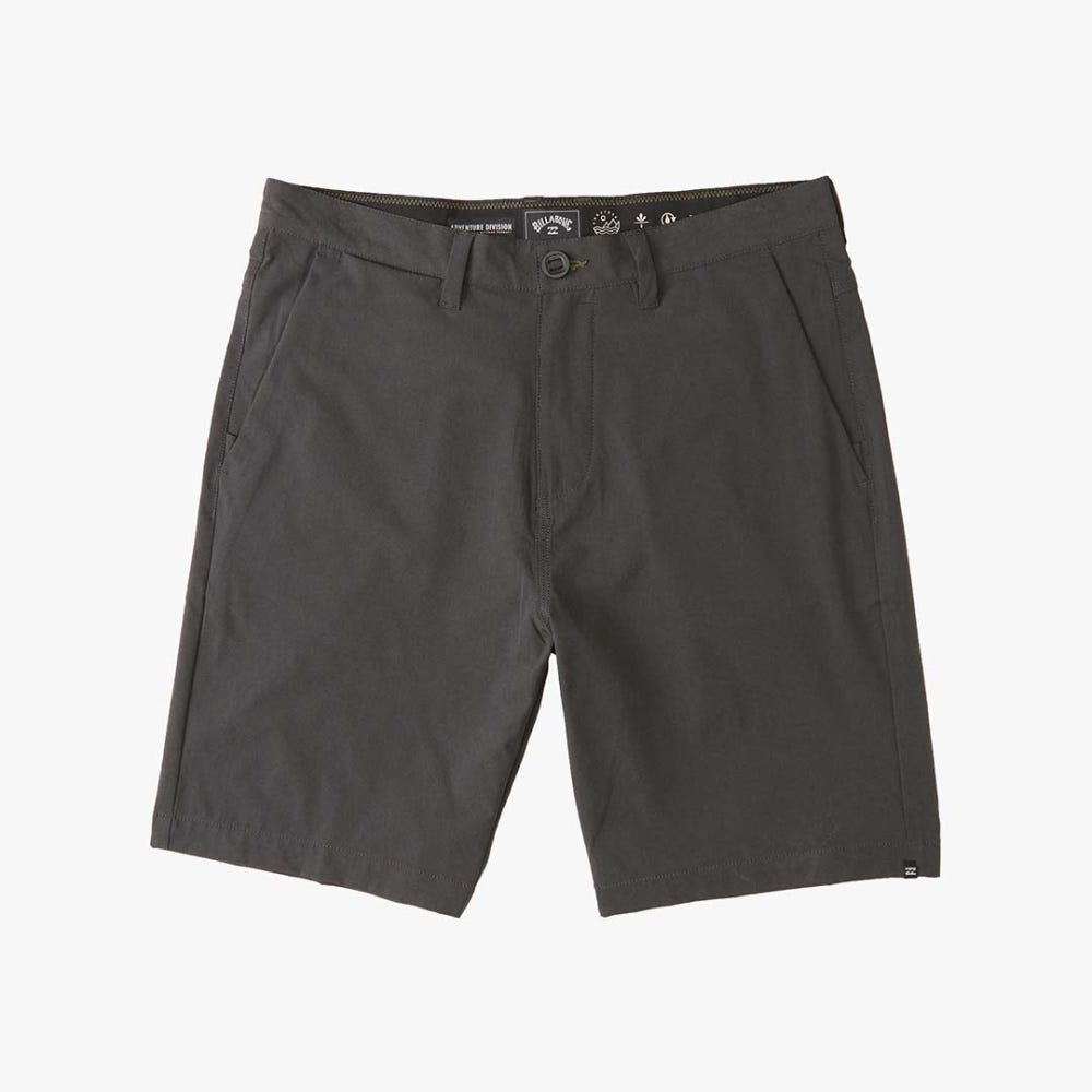 Billabong Surftrek Heathe M Walk Shorts In Charcoal Heather