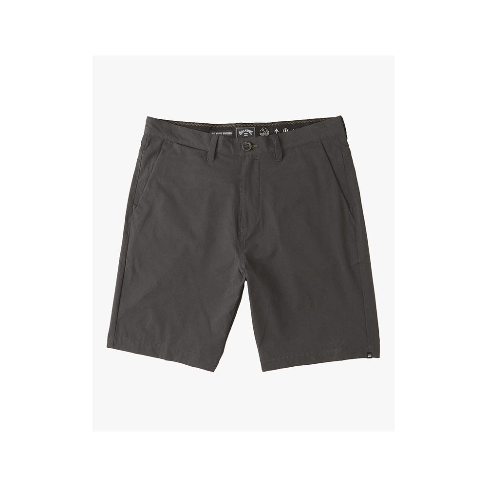 Billabong Surftrek Heathe M Walk Shorts In Charcoal Heather