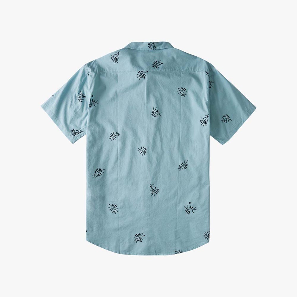 Billabong Sundays Mini Ss M Shirt In Smoke Blue