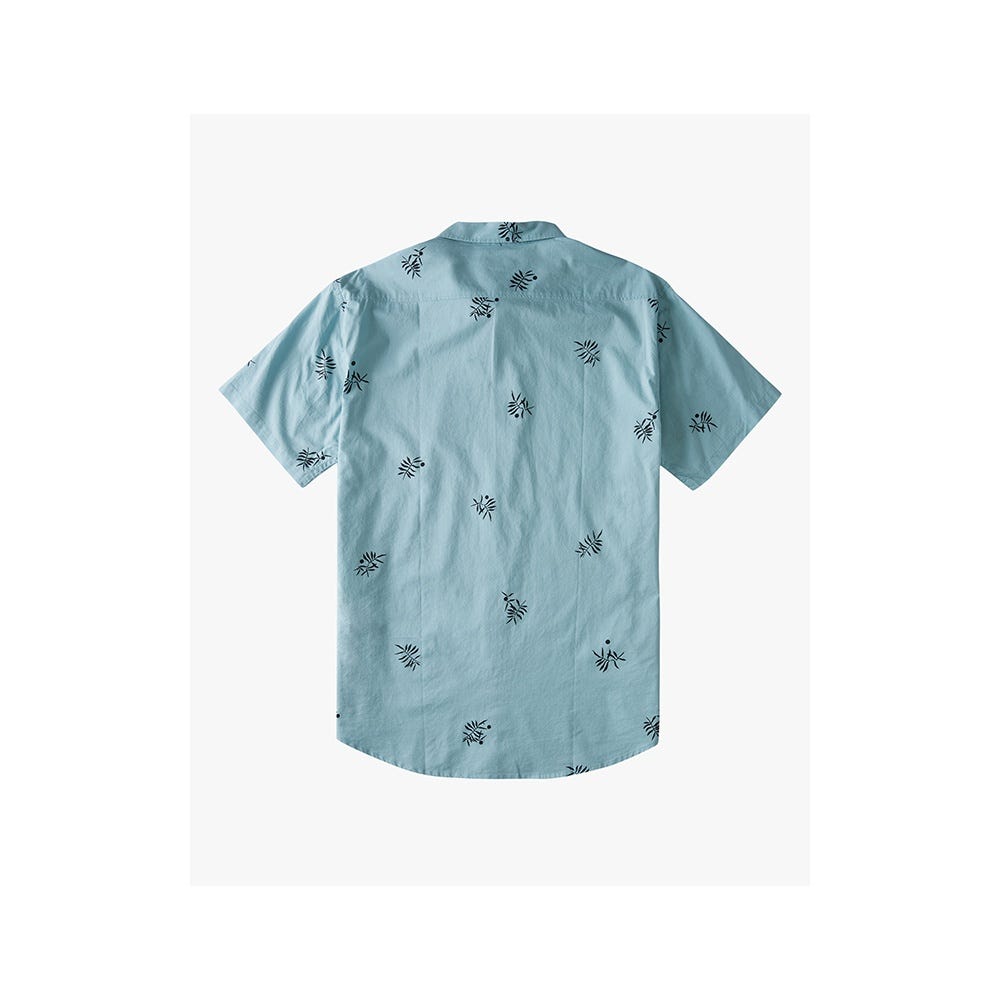 Billabong Sundays Mini Ss M Shirt In Smoke Blue