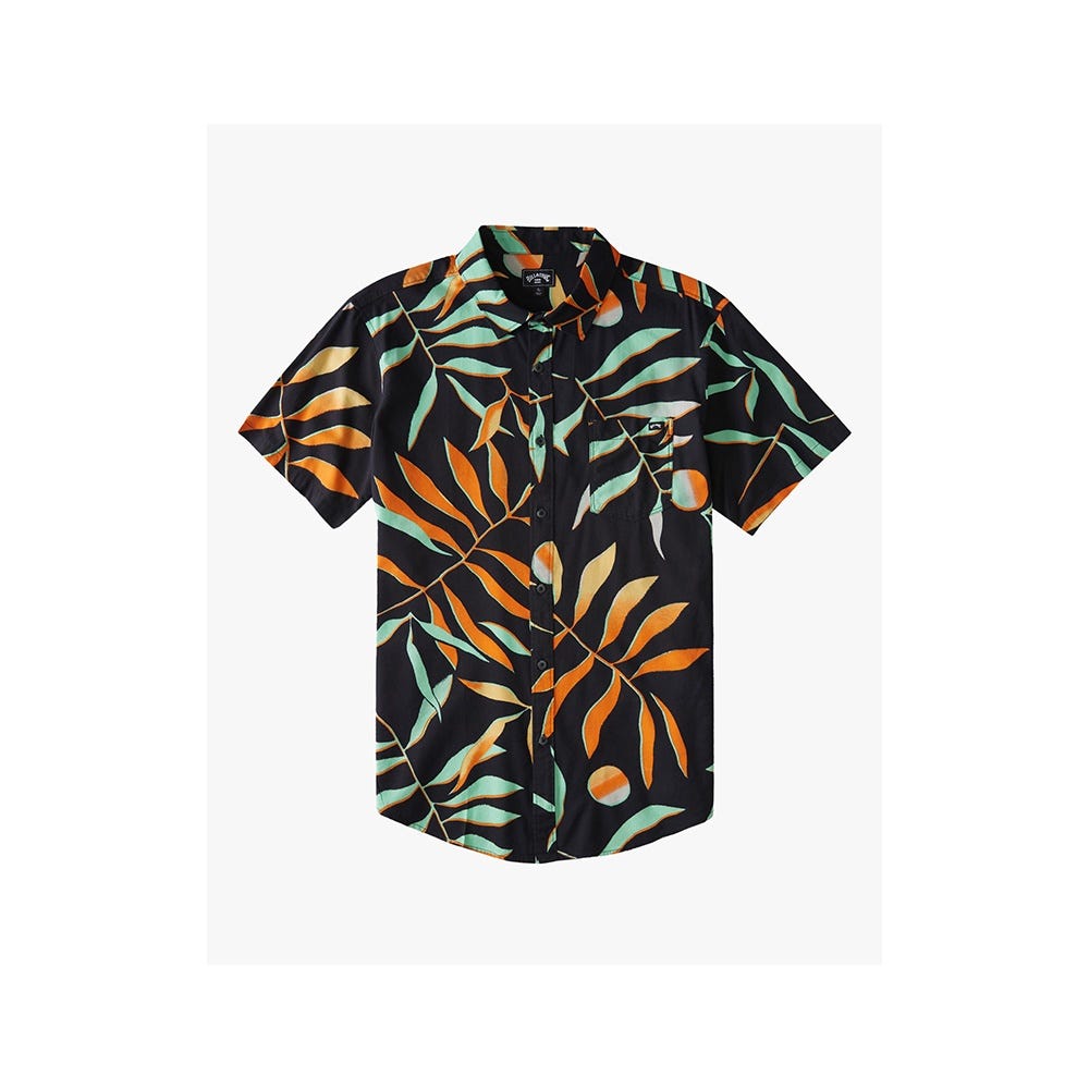 Billabong Sundays Floral M Shirt In Phantom