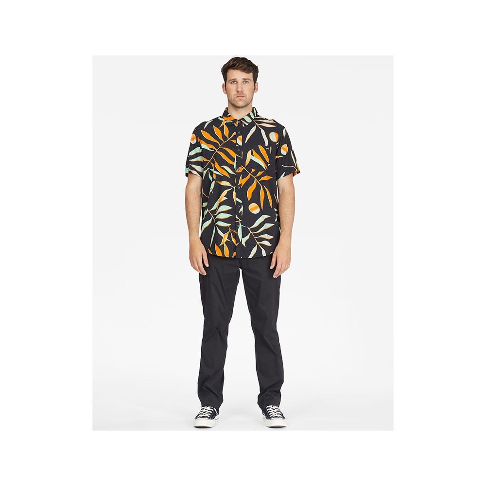 Billabong Sundays Floral M Shirt In Phantom
