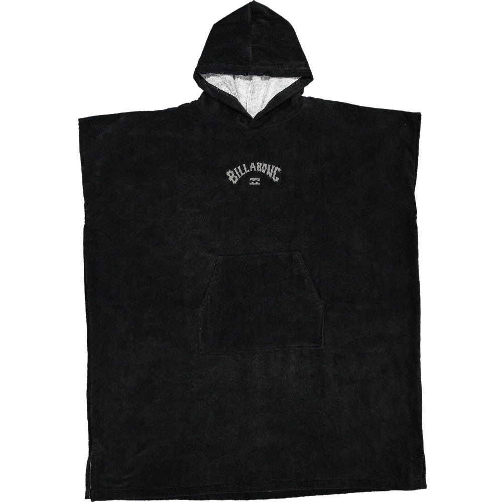 Billabong Wetsuit Hooded Towel In Black