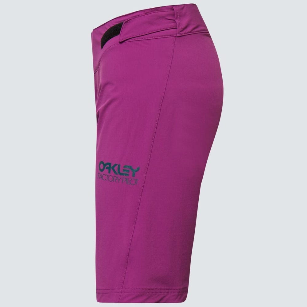 Oakley Women'S Factory Pilot Lite Shorts In Purple