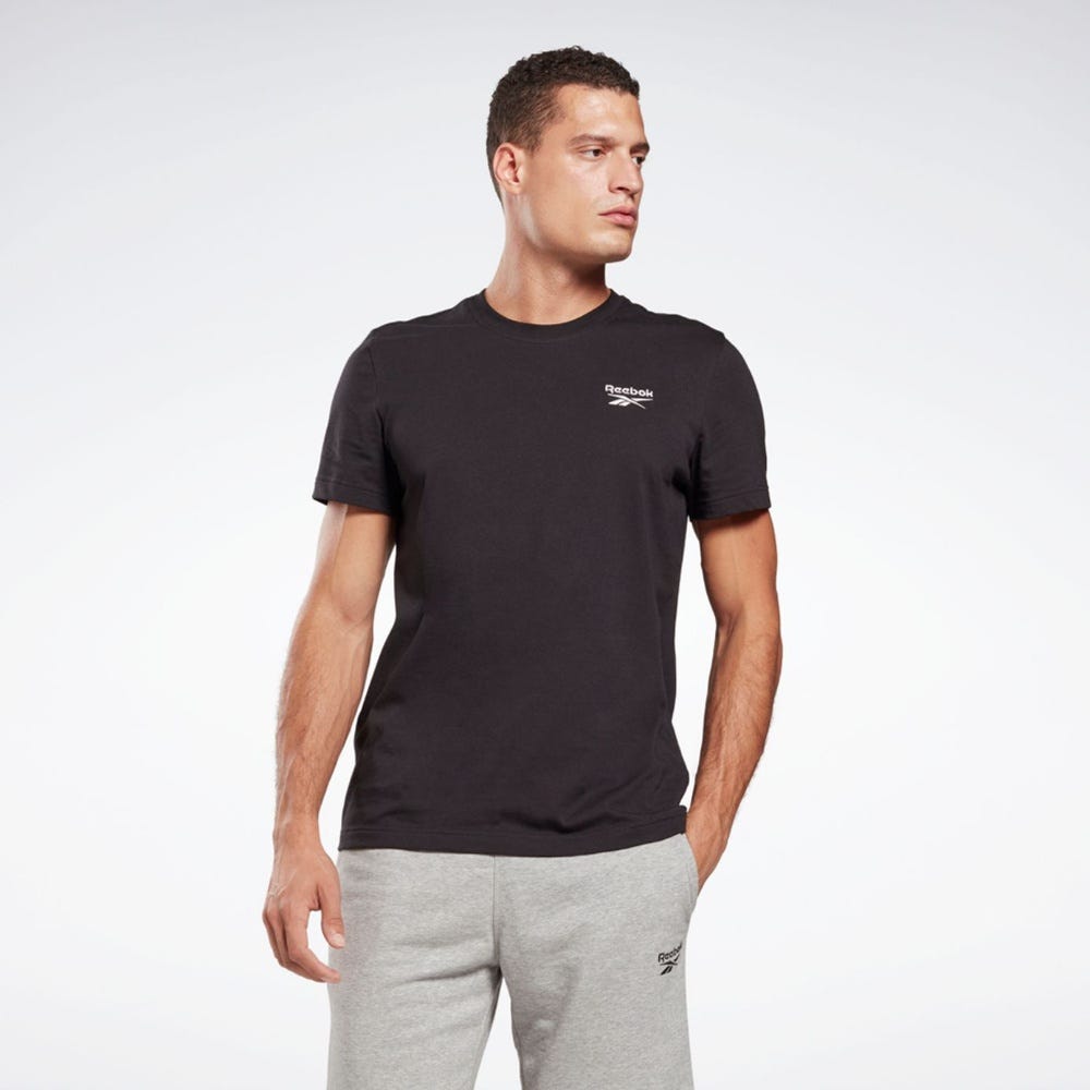 Reebok Identity T-Shirt In Black
