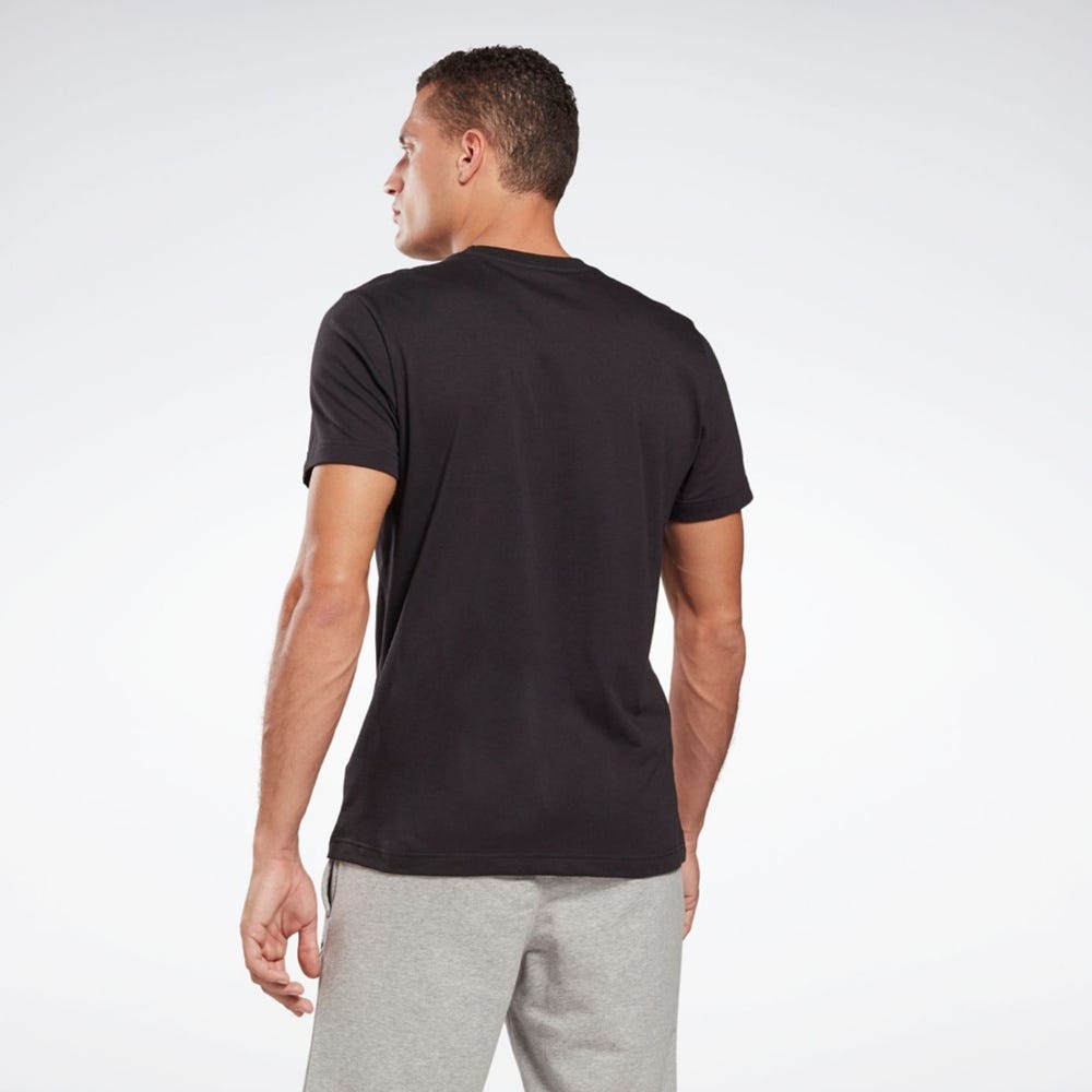 Reebok Identity T-Shirt In Black