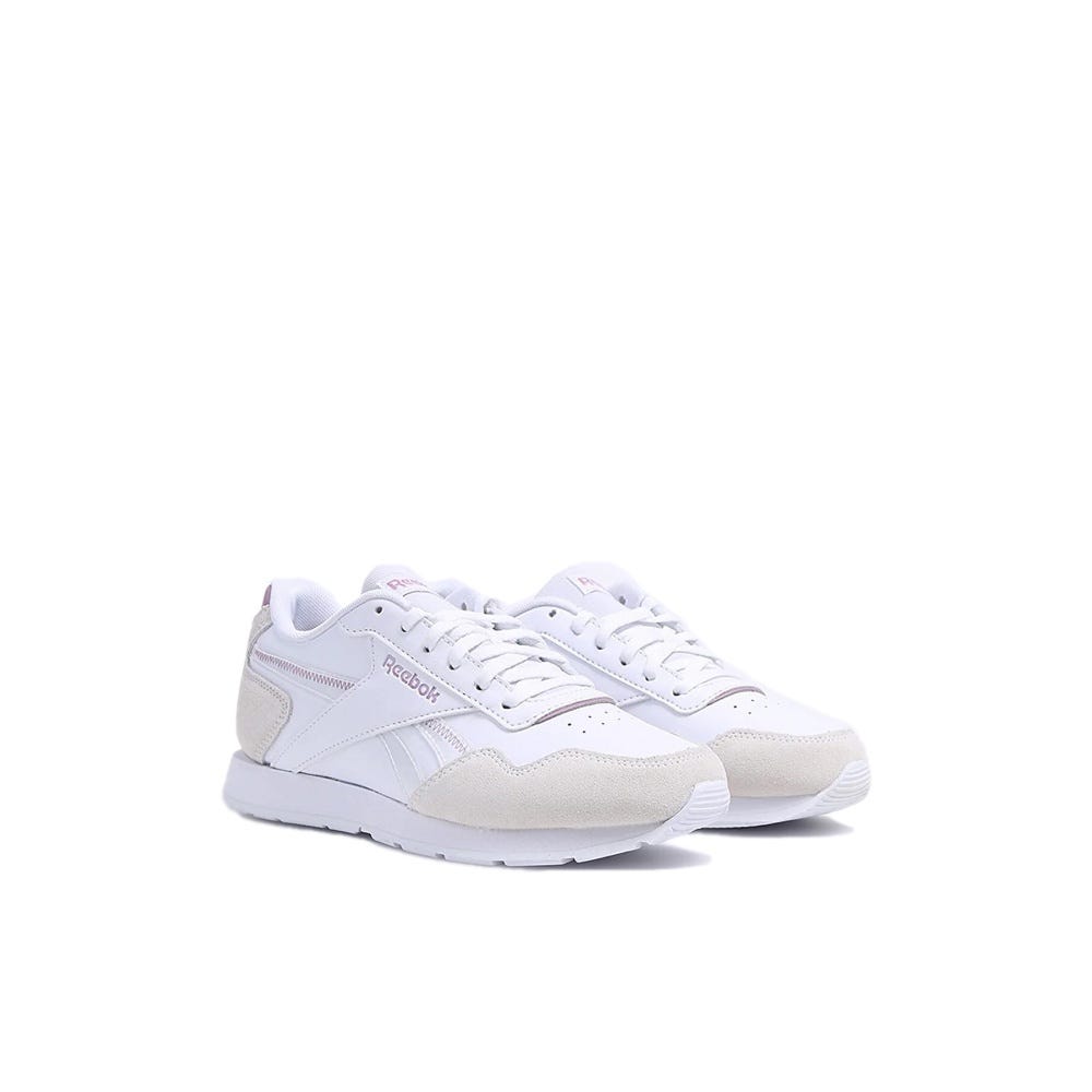 Reebok Royal Glide Running Women's Shoes In Cloud White/Infused Lilac/Pure Grey