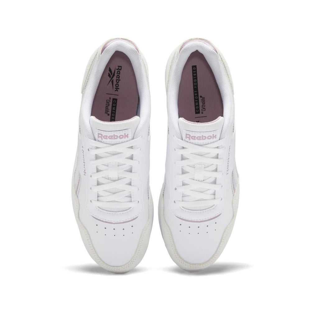 Reebok Royal Glide Running Women's Shoes In Cloud White/Infused Lilac/Pure Grey