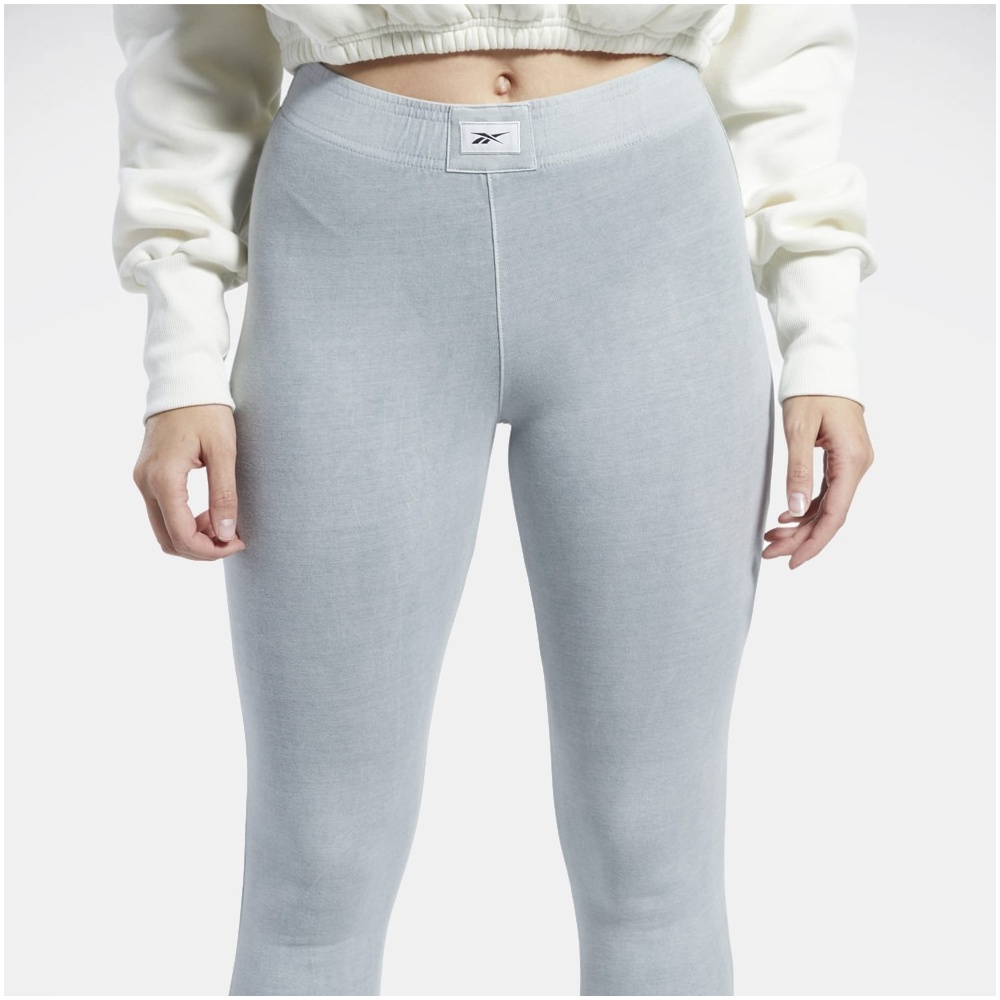 Reebok Classics Natural Dye Stirrup Leggings In Pure Grey 3