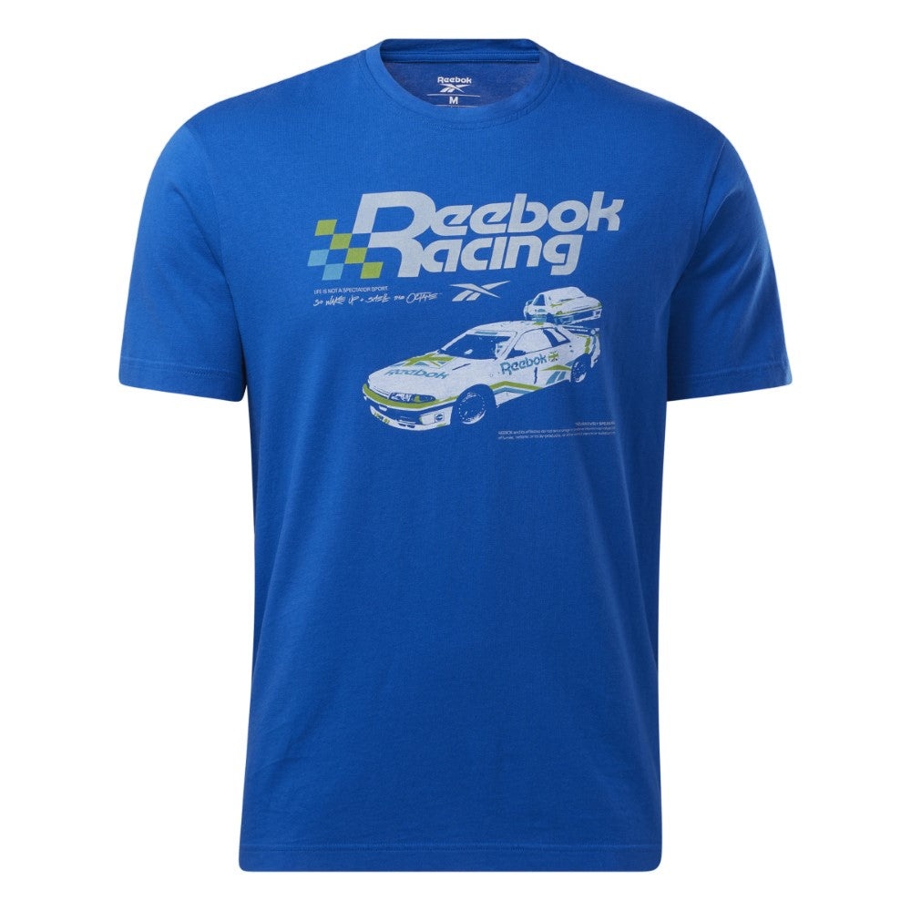 Reebok Graphic Series Racing T-Shirt In Vector Blue
