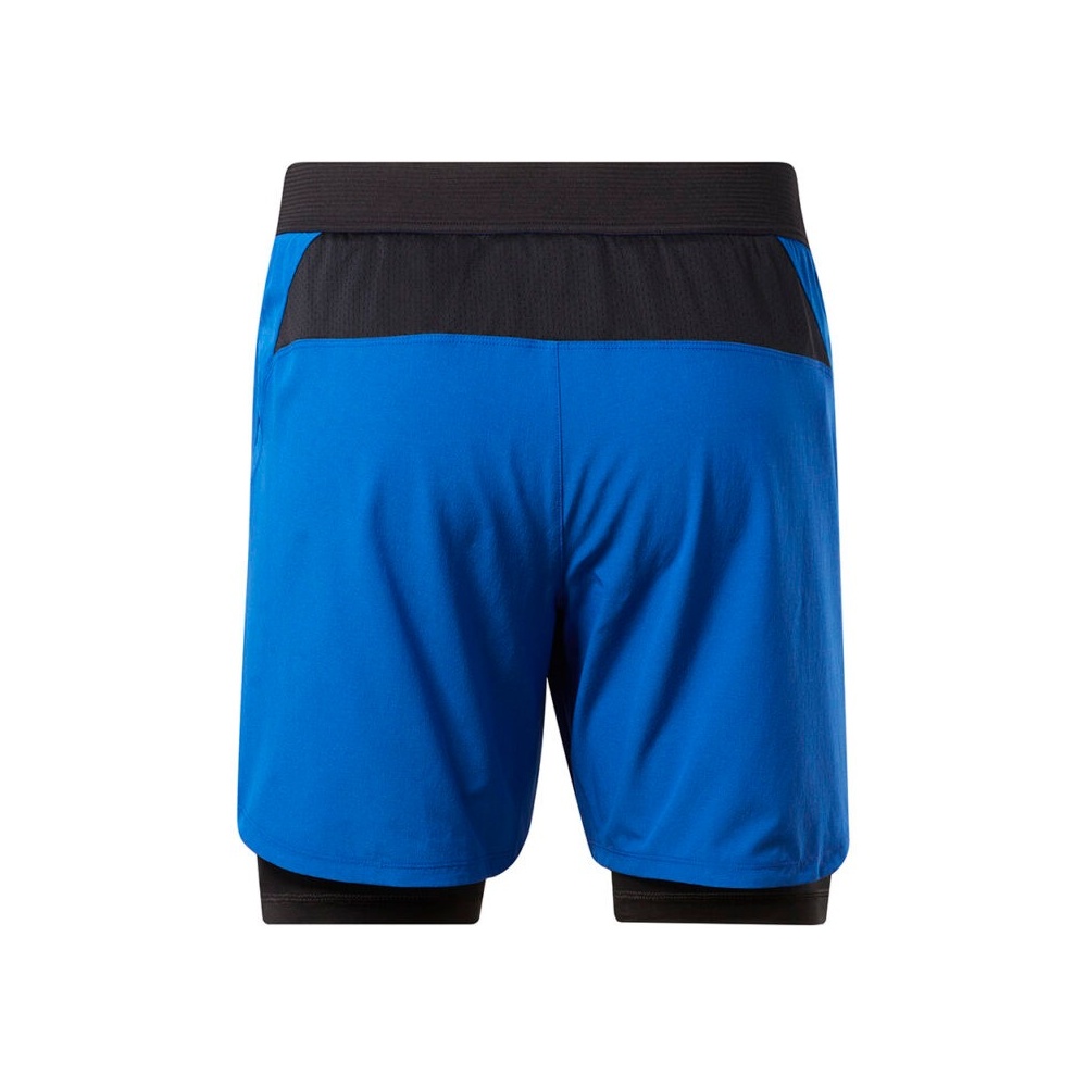 Reebok Two-In-One Strength Shorts In Vector Blue