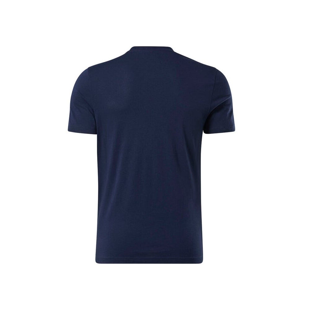 Reebok Workout Ready Piping T-Shirt In Vector Navy