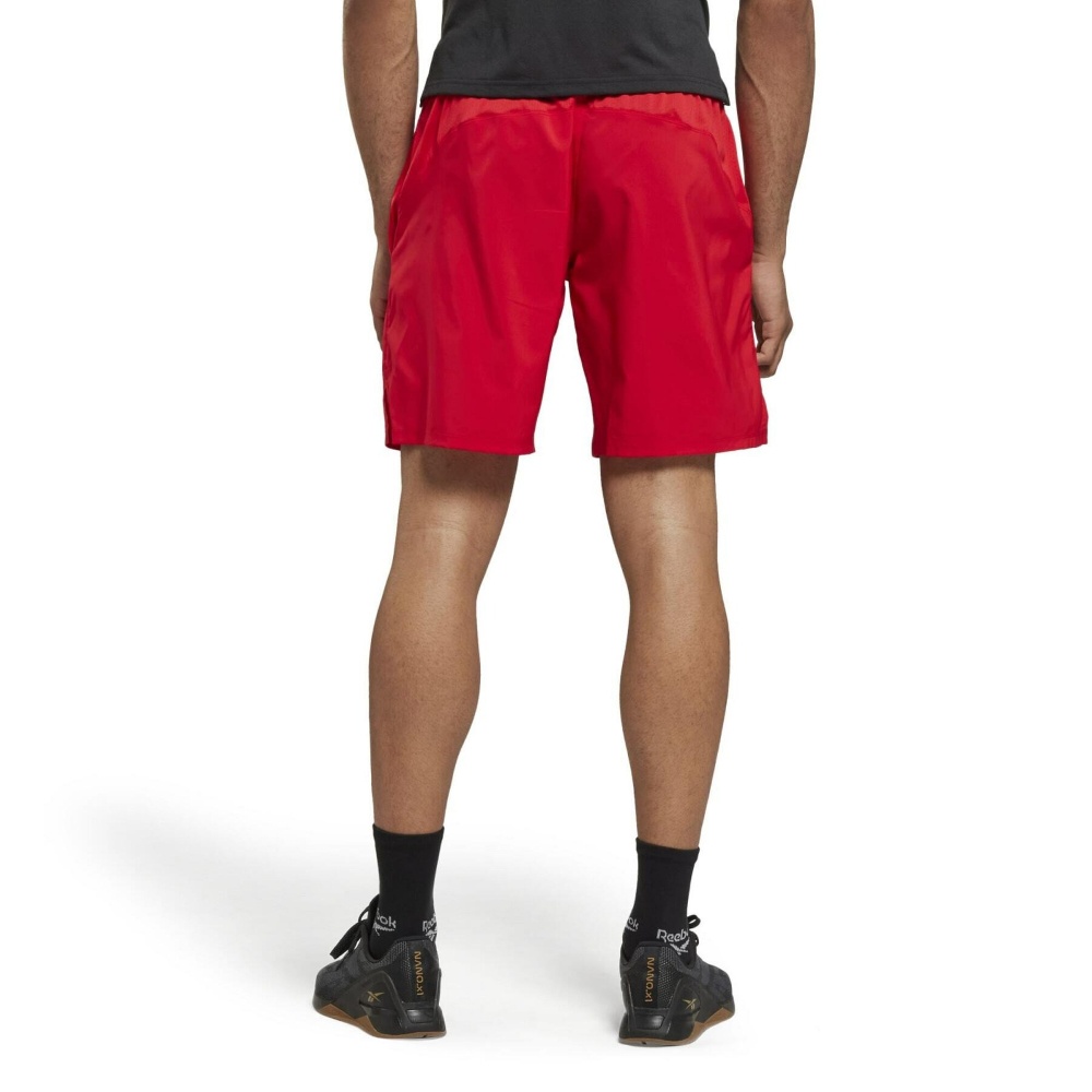 Reebok Workout Ready Strength Shorts In Vector Red