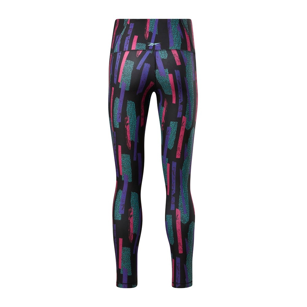 Reebok Myt Allover Print Leggings In Semi Proud Pink