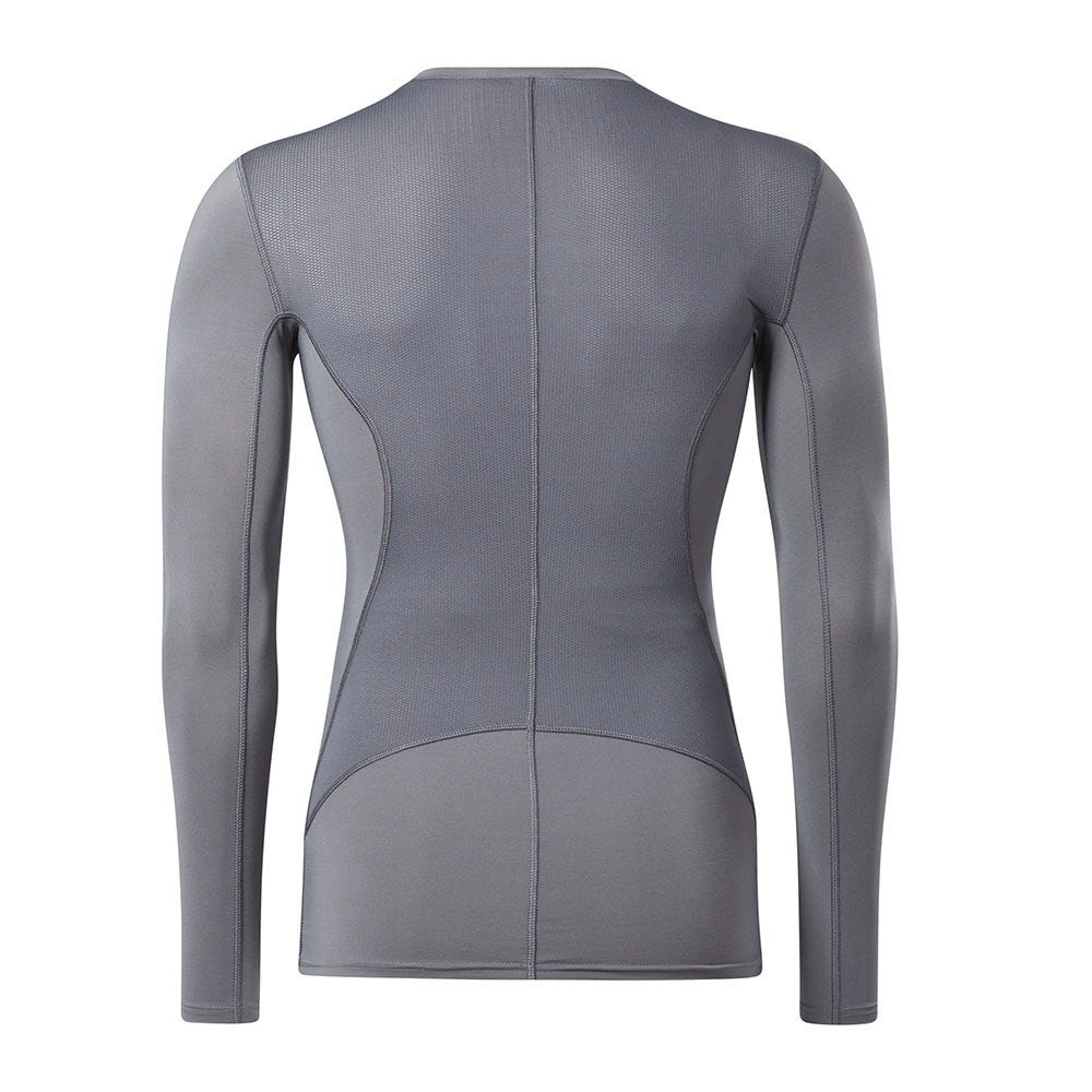 Reebok Workout Ready Compression Long-Sleeve Top Long-Sleeve Top In Cold Grey 6