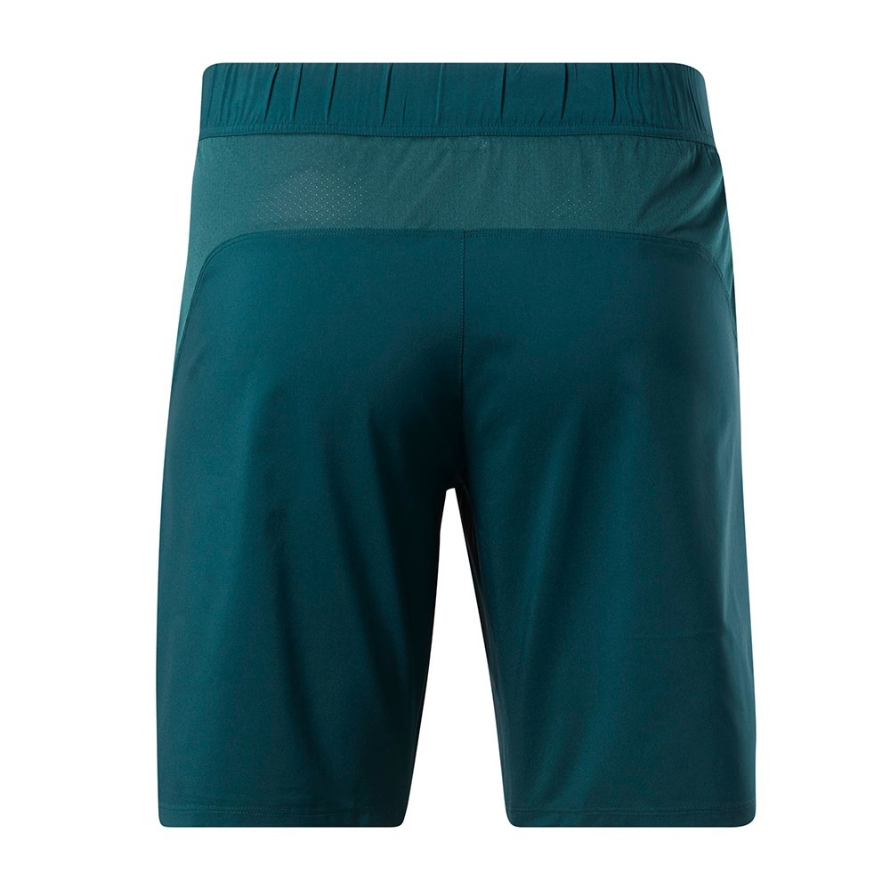 Reebok Workout Ready Strength Shorts In Forest Green