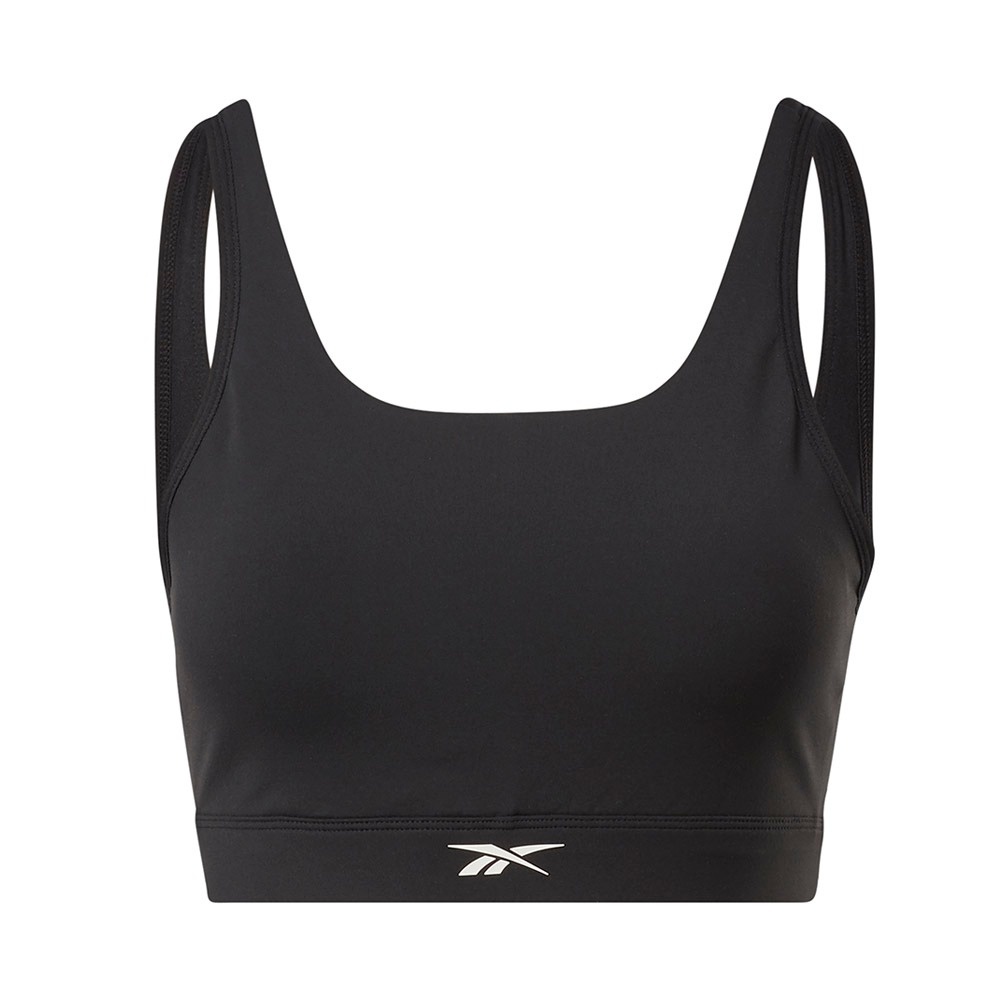 Reebok Yoga Bra Top In Black
