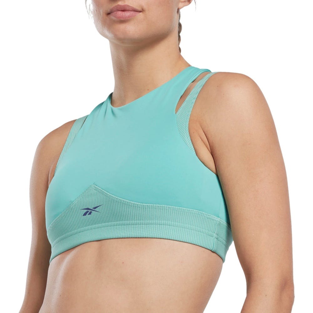 Les Mills® Rib Cropped T-Shirt - Women