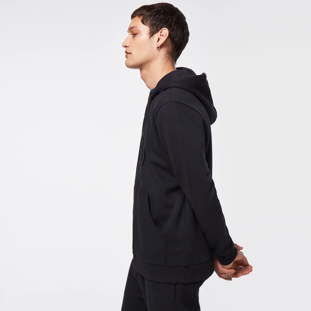 Oakley Relax Full Zip Hoodie In Blackout