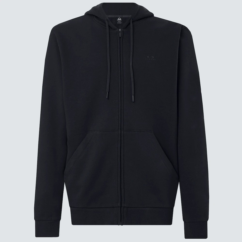 Oakley Relax Full Zip Hoodie In Blackout