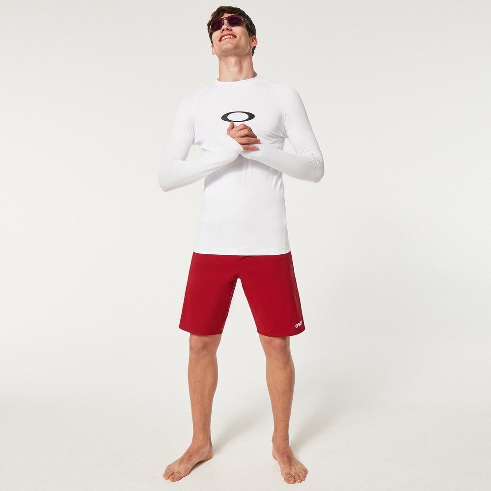 Oakley Double Up 20 Rc Boardshorts In Red Line/Iron Red