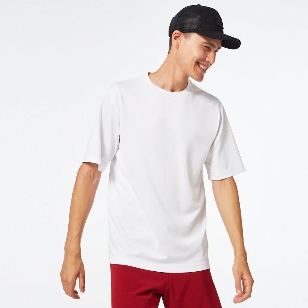 Oakley Swell Lf Uv Rashguard In White