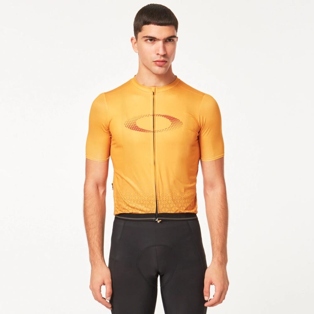 Oakley Endurance Packable Jersey In Amber Yellow