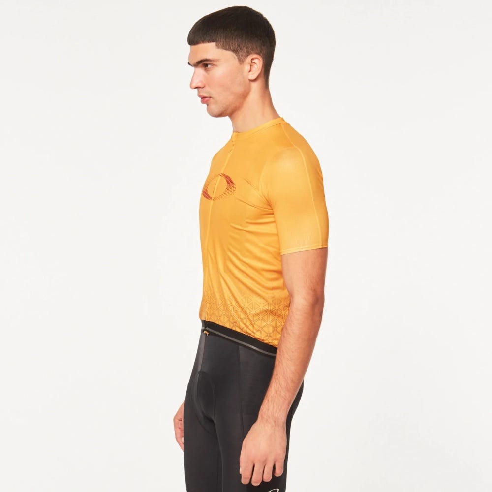 Oakley Endurance Packable Jersey In Amber Yellow
