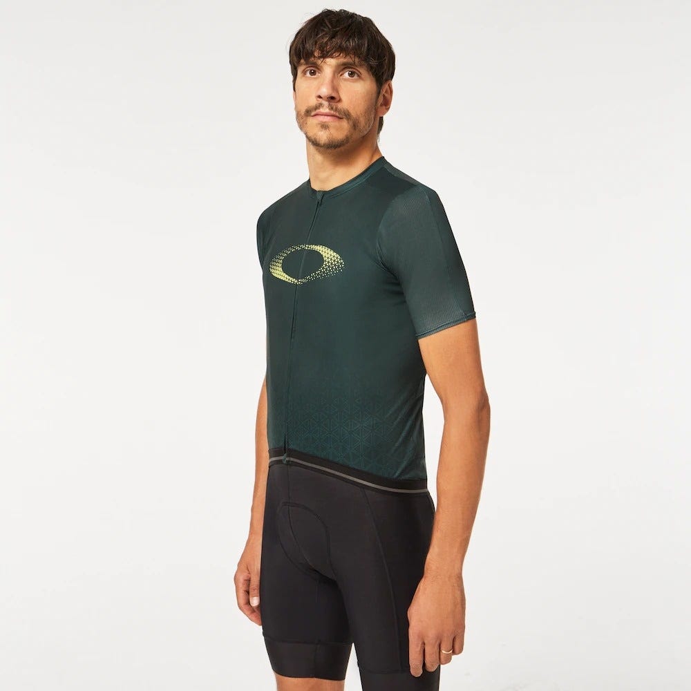 Oakley Endurance Packable Jersey In Hunter Green