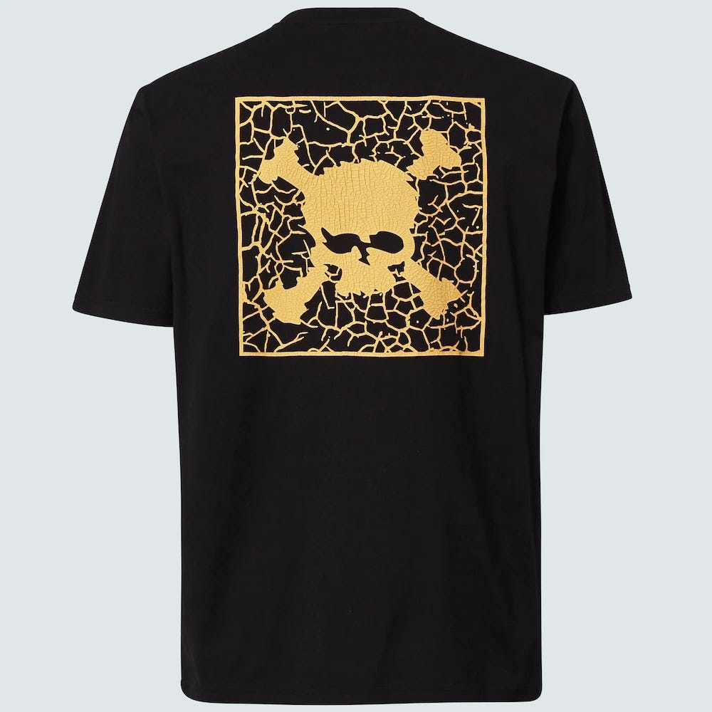 Oakley Tc Skull Tee In Blackout