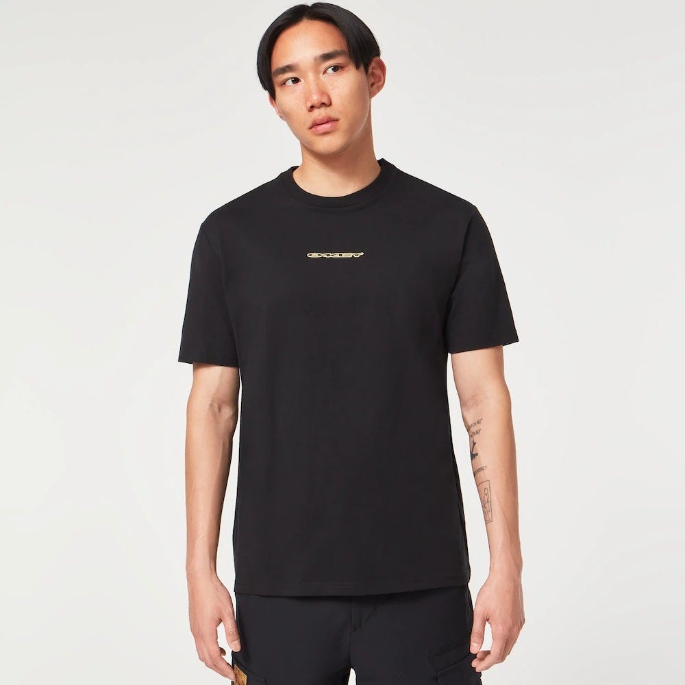 Oakley Tc Skull Tee In Blackout