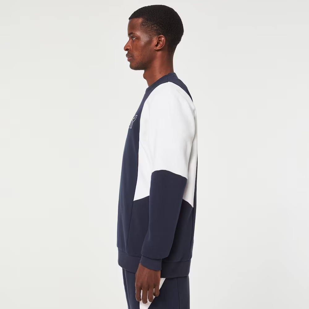 Oakley Throwback Crew Rc Sweatshirt In Fathom
