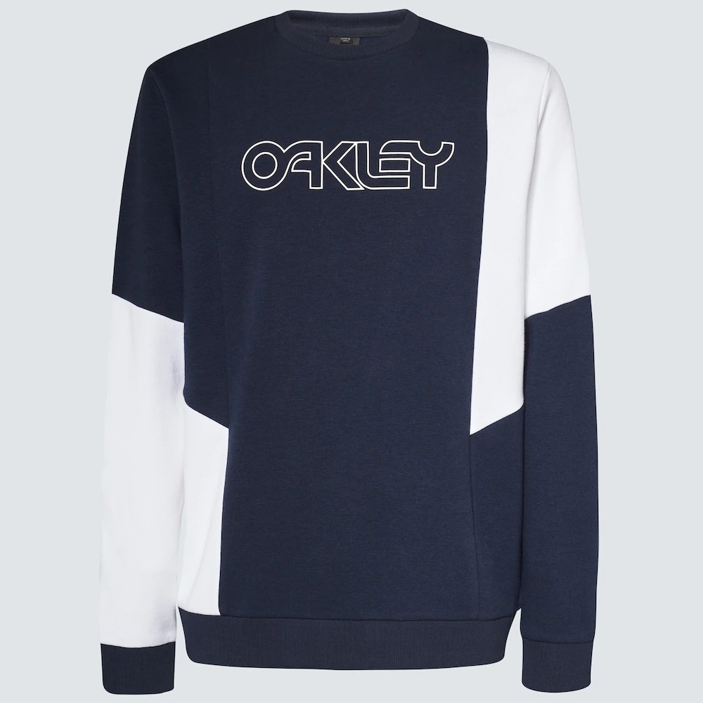 Oakley Throwback Crew Rc Sweatshirt In Fathom