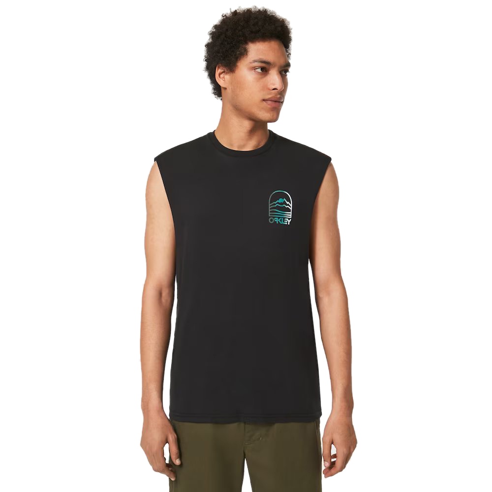 Oakley Gradient Mountain B1B Tank In Blackout