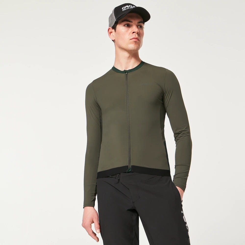 Oakley Element Ls Jersey In New Dark Brush