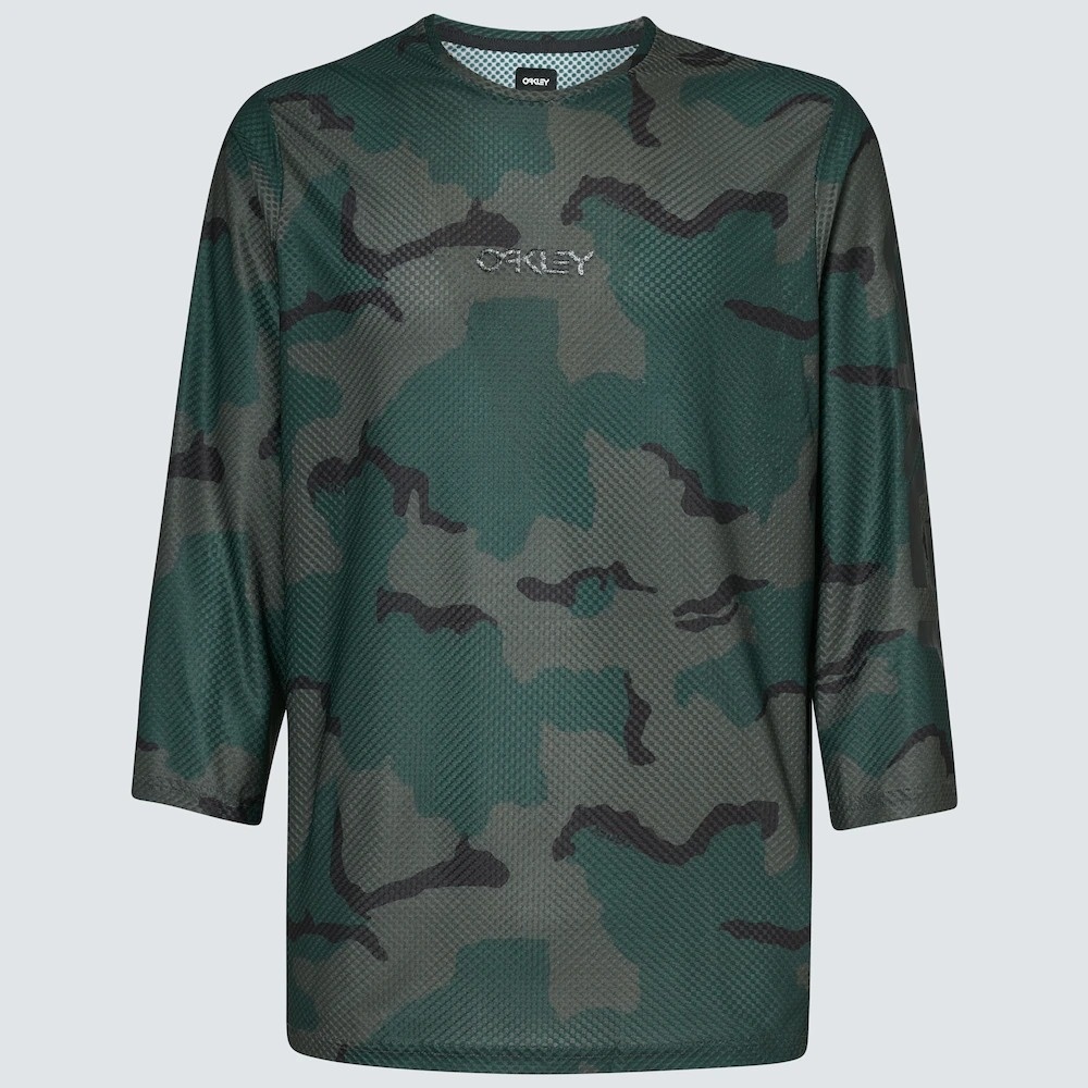 Oakley Ride Free 3/4 Jersey In B1B Camo Hunter