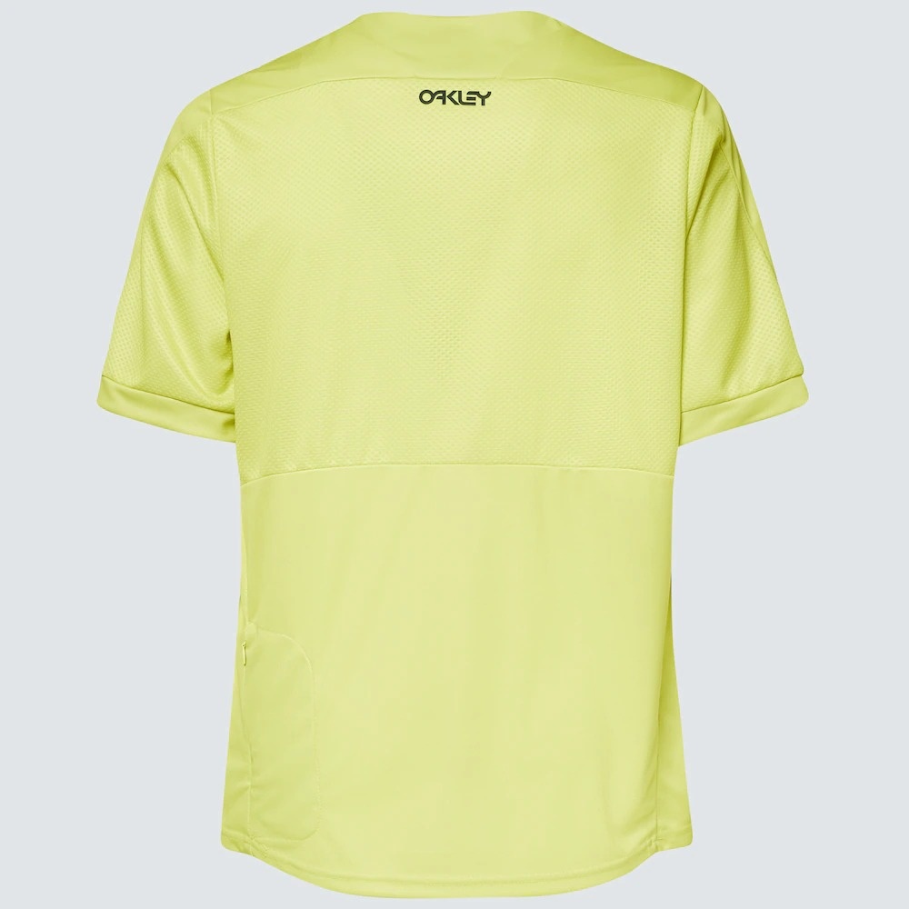 Oakley Factory Pilot Mtb Ss Jersey Ii In Sulpher